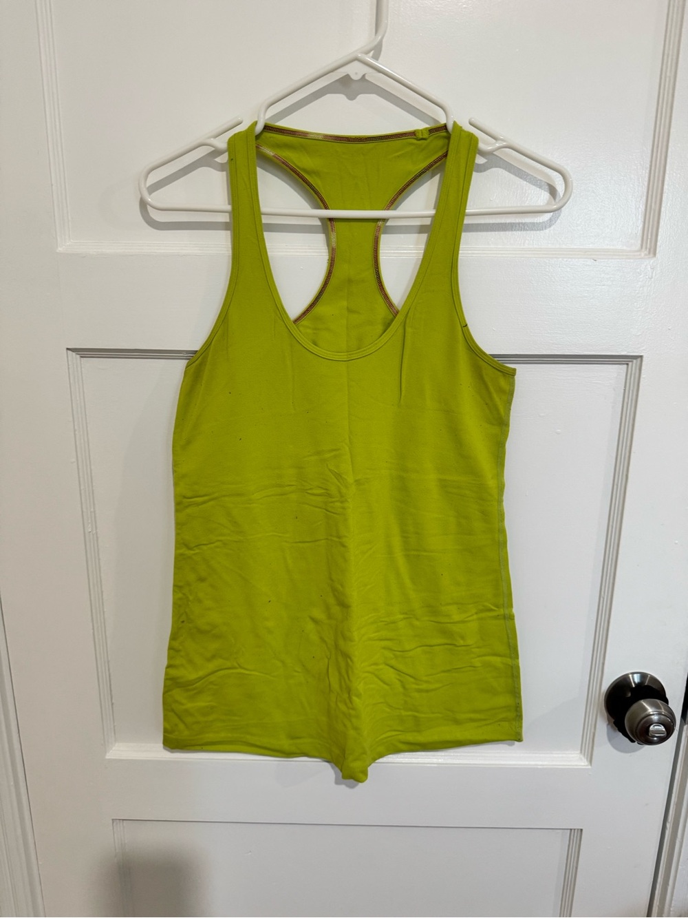 lululemon athletica Lime Green Racerback Tank